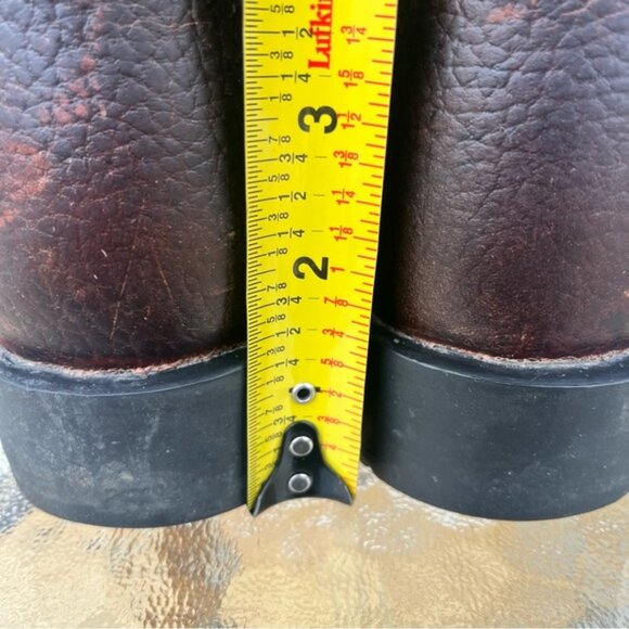 Ariat Western Cowboy Heritage Roper Boots Distressed Brown - Picture 8 of 15